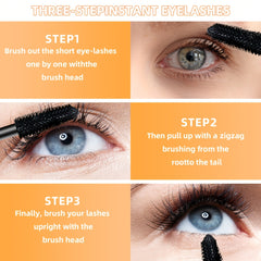 4D Silk Fiber Lash Mascara Intense Volumizing & Lengthening Waterproof