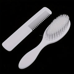 2pcs Newborn Baby Kids Head Hair Care Set Grooming Soft Comb Hair Brush Kit
