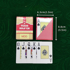 Large Playing Cards Waterproof PVC Texas Hold'em Poker