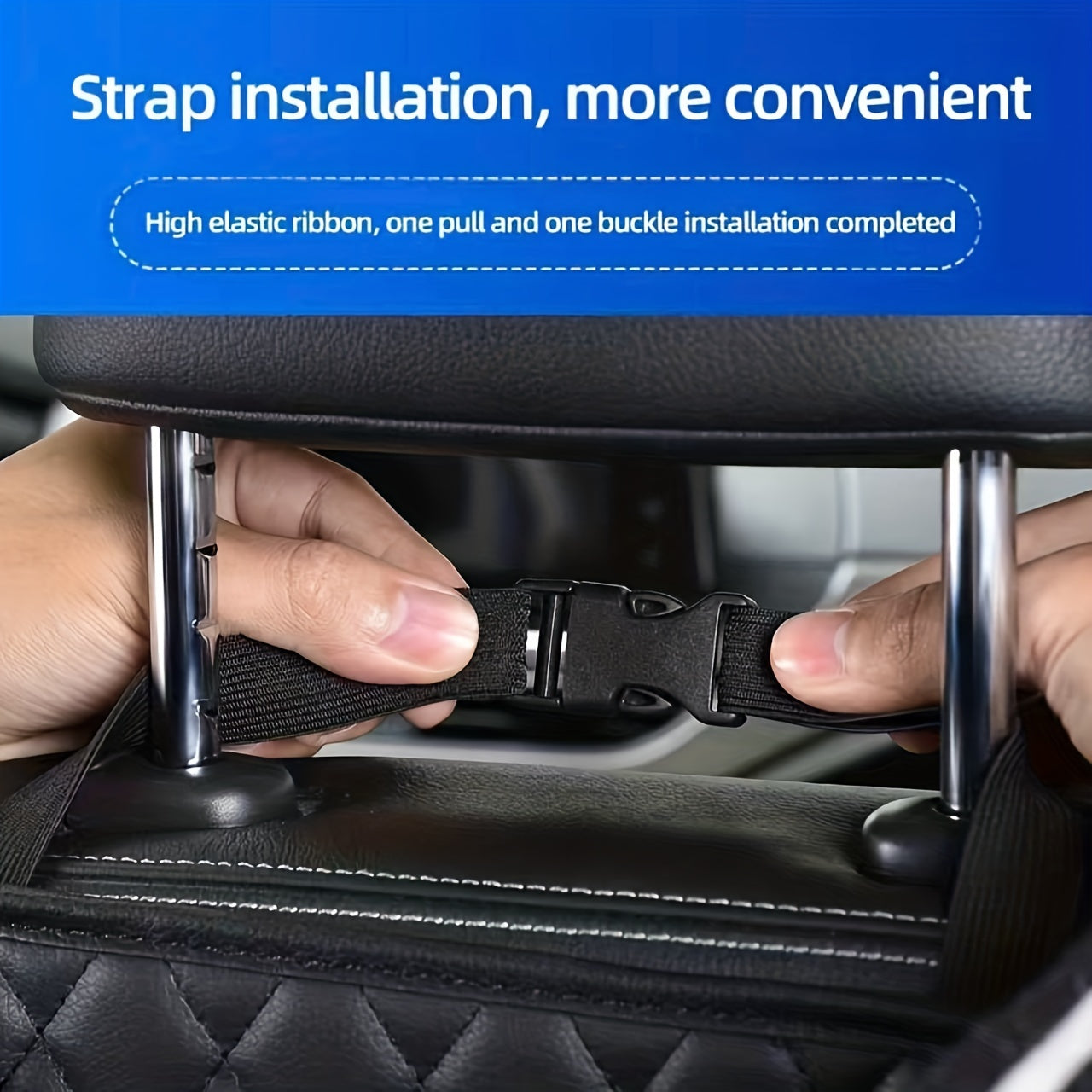 Car Seat Storage Bag Leather Storage Bag Garbage Bag