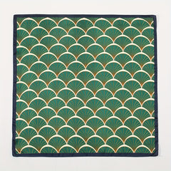 Fish Scale Headscarf Polyester All match Small Scarf