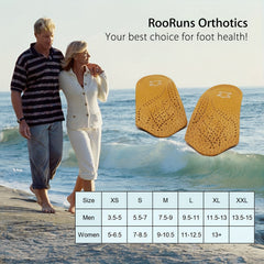 7.62 10 Leather Orthotic Inserts with Arch Support Insoles for Men and Women