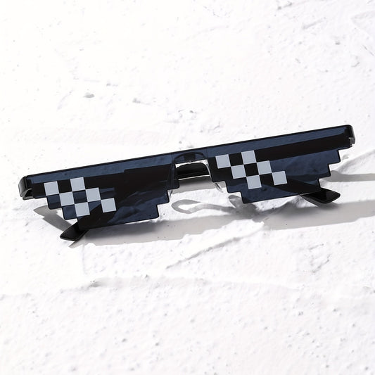 Thug Life Cat Eyeglasses Y2K Hip Hop Sunshade Eyewear