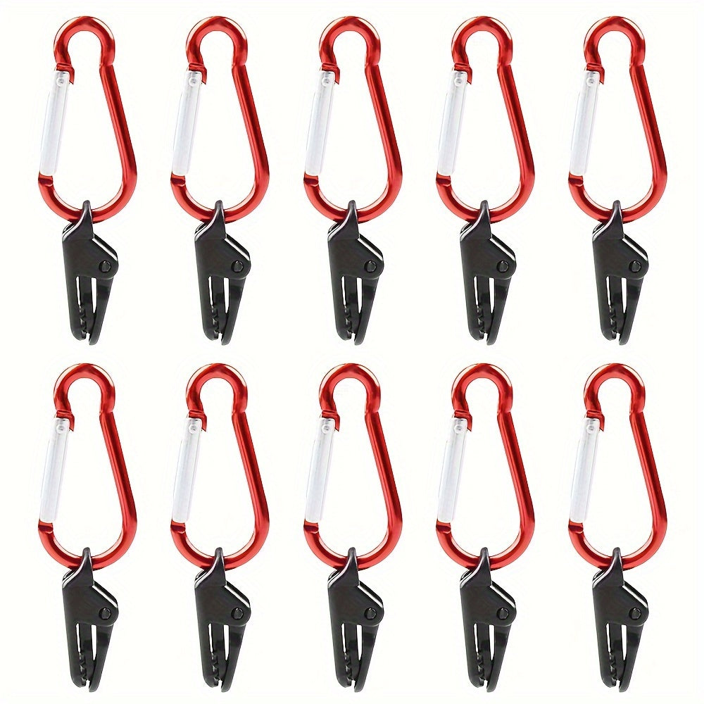 20pcs Hook Plastic Windproof Clamp Set Tent Clips Buckle Awning Tarp Clips