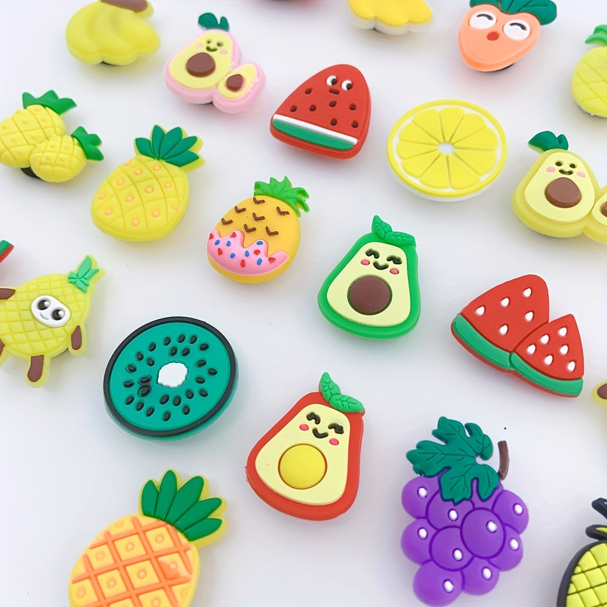 25pcs Cake Shoe Charms Cartoon Shoe Buckle DIY Accessories Decoration