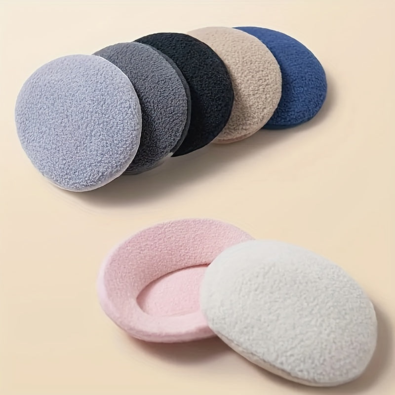 Earbags Earmuffs Solid Bandless Ear Muffs Soft Fleece Ear Warmers