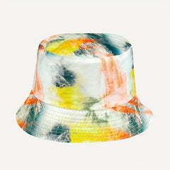 Tie Dye Fisherman's Hat Vintage Print Sunshade Outdoor Fishing