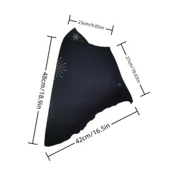 Casual Rhinestone Hat Scarf Outdoor Breathable Headscarf