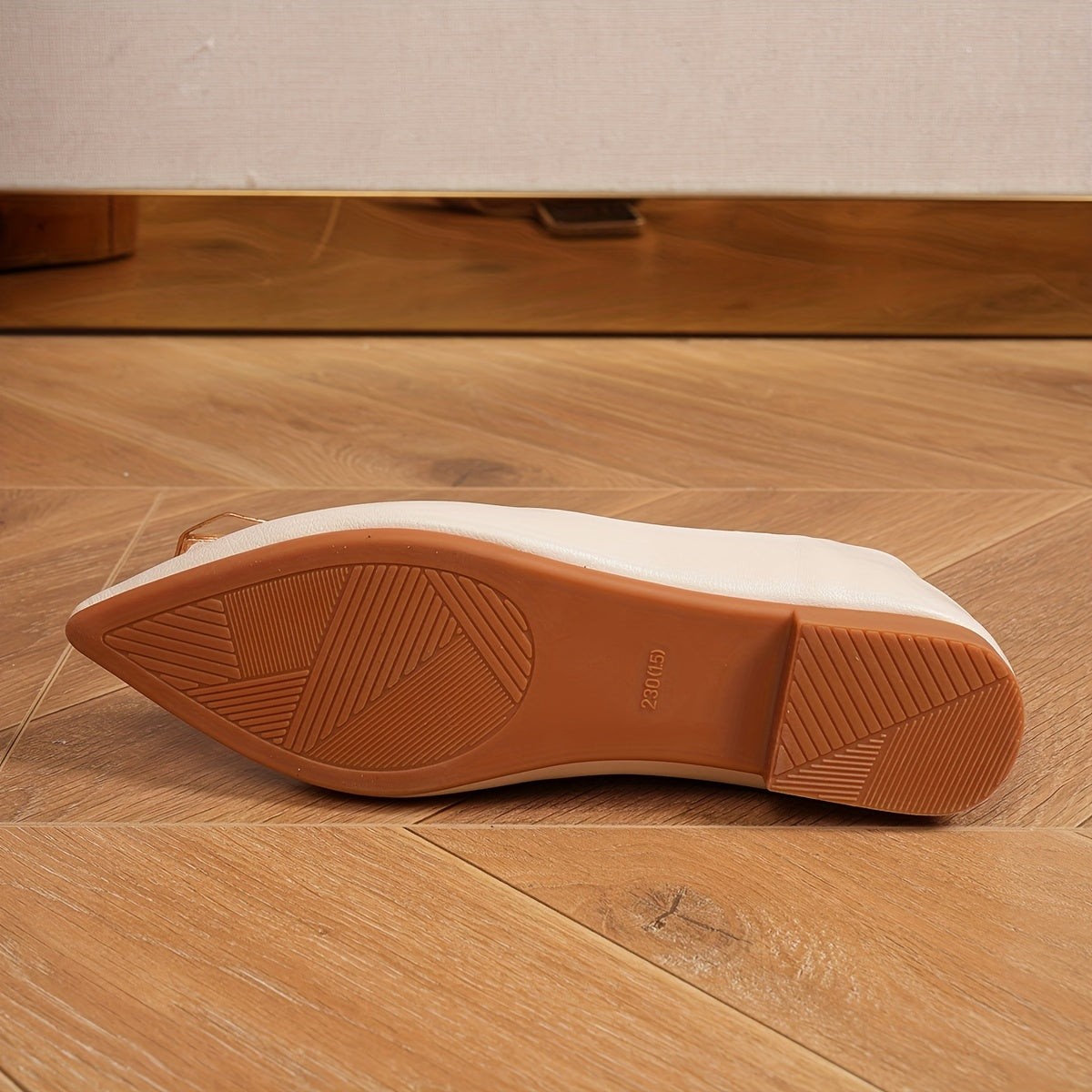 Women's Pointed Toe Ballet Flats Soft Sole Slip On Office Work Flats