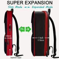 Outdoor Laptop Backpack Lightweight Expandable Business Travel Bag