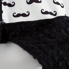 Toddler Girls Car Seat Sunshade with Big Beard Print