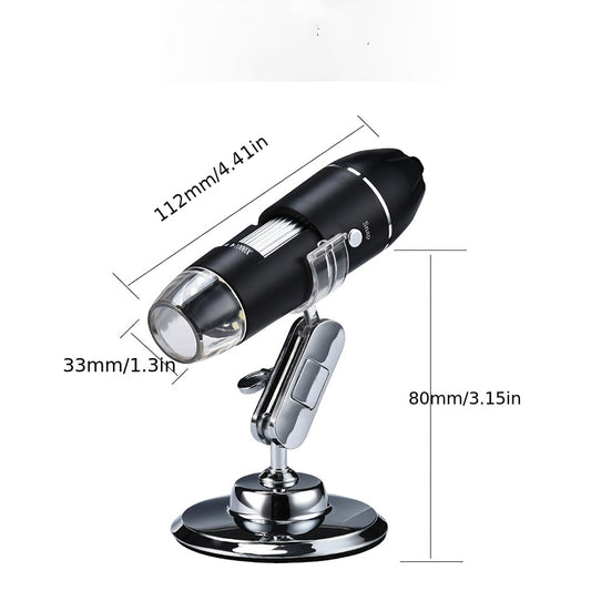 HD Electronic Industrial Microscope 1000 High Magnification Magnifier Portable