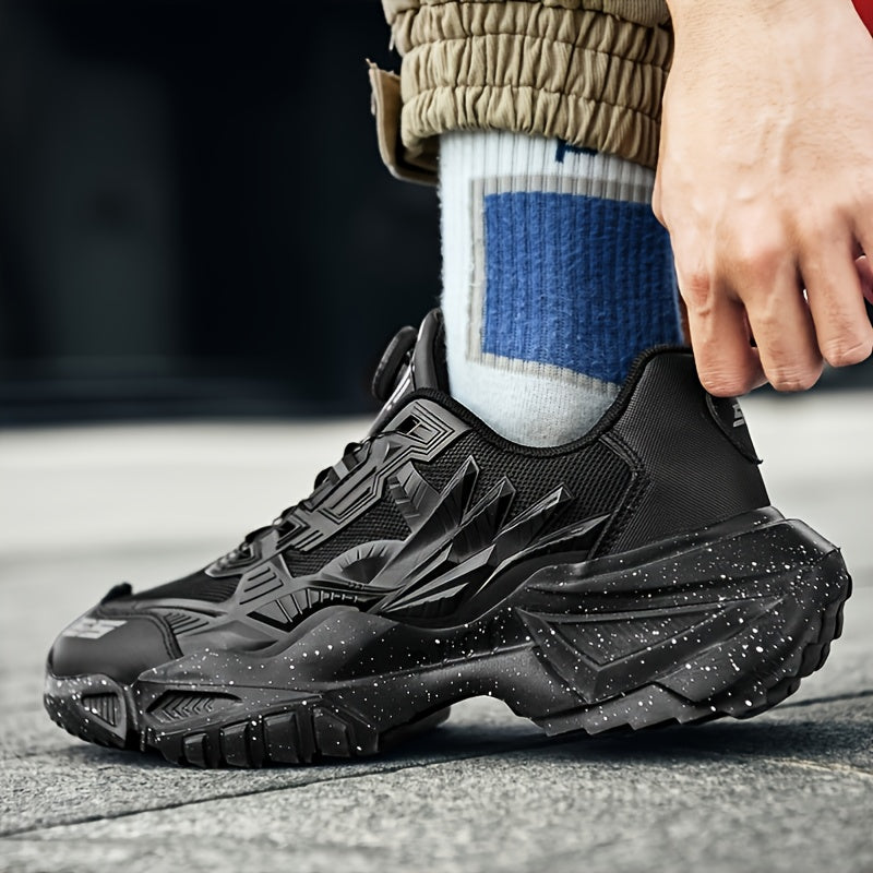 Men's Breathable Lace Up TPU Sole Sneakers