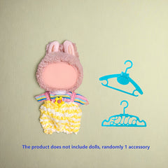 6 Doll Tops & Gauze Skirt Hanger Set Dollcore Mix And Match Style