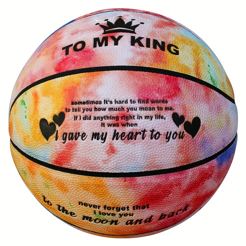 Standard Size 7 Basketball For Indoor And Outdoor With Pump