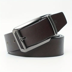 Men's Leather Needle Buckle Business Leisure Belt
