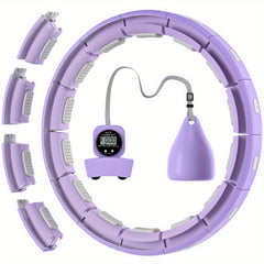 Smart Weighted Fitness Ring Hoops for Adults Extra Quiet Fitness Hoop