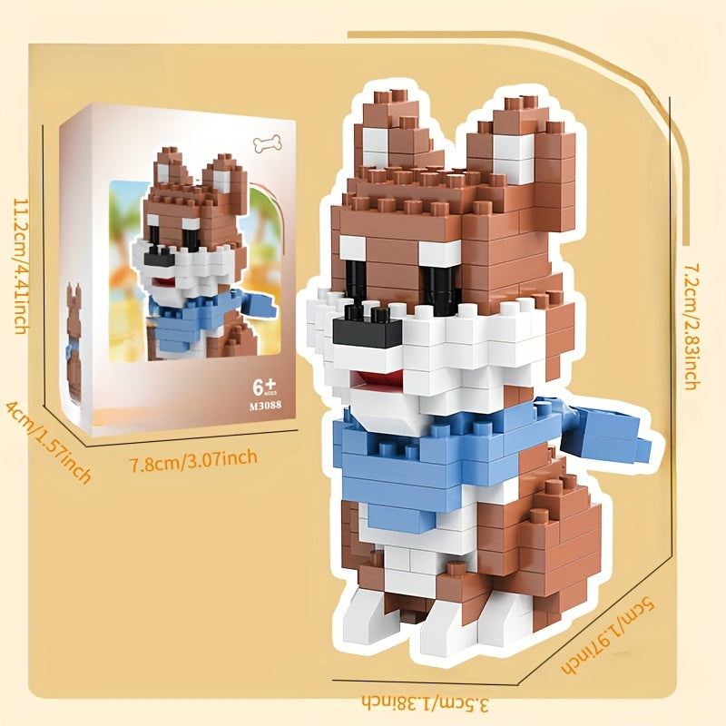 Micro Particle Building Block Sets Puppy Series Toy Ornaments