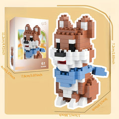Micro Particle Building Block Sets Puppy Series Toy Ornaments