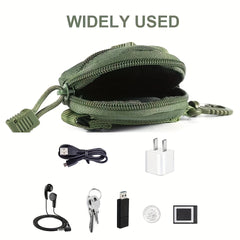 Outdoor Tactical Small Pouch for Camping EDC, Durable 1000D Material