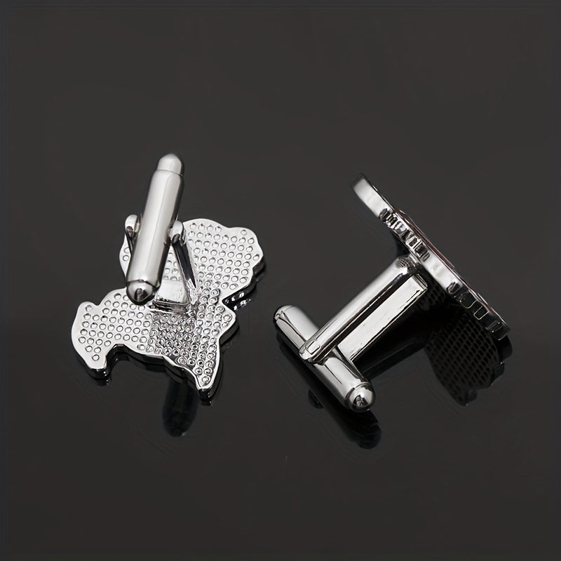 Boy's Christmas Santa Claus Cufflinks - Cuff Nails