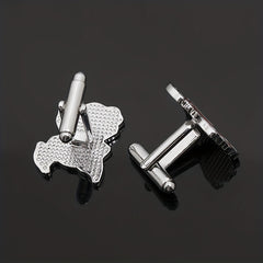 Boy's Christmas Santa Claus Cufflinks - Cuff Nails