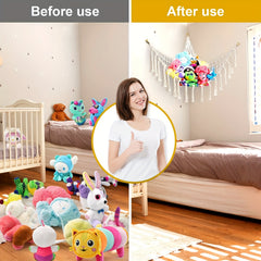 Plush Hammock Storage Net for Kids' Stuffed Animals