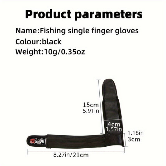 3 Pack Anti Slip Fishing Gloves Finger Protectors
