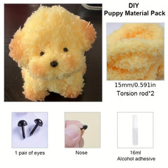 DIY Puppy Hair Strip Kit - Thick and Dense Hair Root Material Package