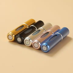 5pcs Portable Perfume Atomizer Bottles Travel Refillable Fine Mist Spray