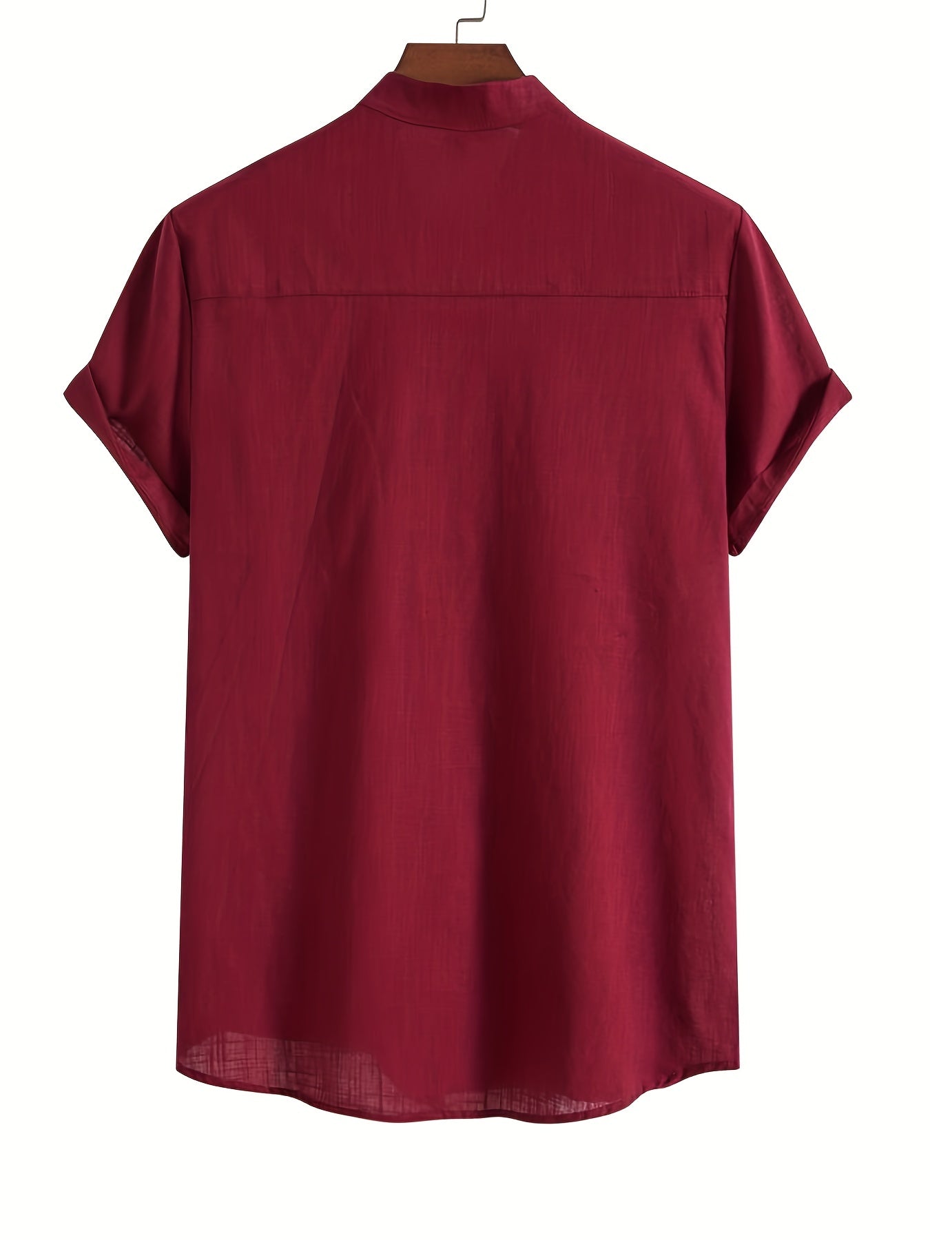 Men's Casual Short Sleeve Shirt for Summer Vacation Resort