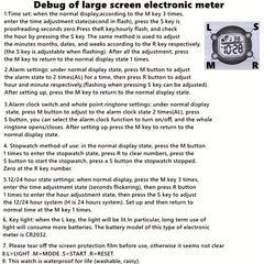 Waterproof Sports Belt Hand Light Watch