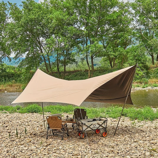 Waterproof Camping Canopy Tent - Portable Oxford Cloth Canopy