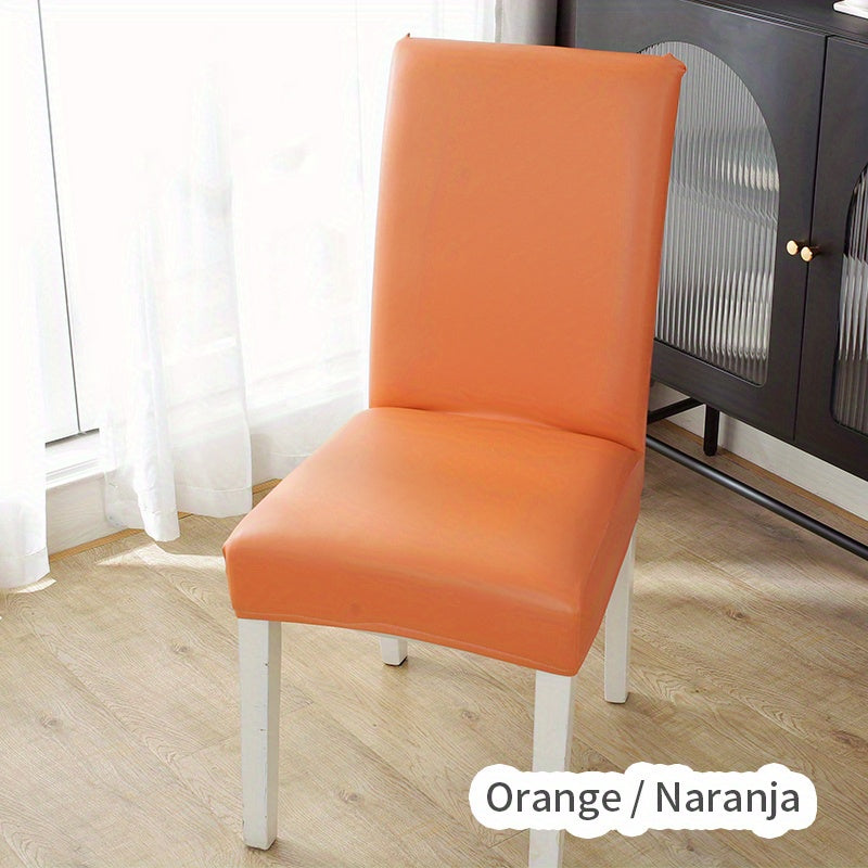 Waterproof Leather Stretch Chair Cover for Home Decor