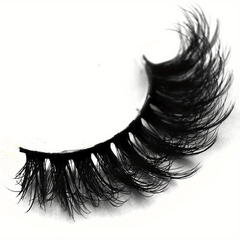 4 Pairs Thick Curling 18mm False Eyelashes Daily Volumizing Eye Lashes