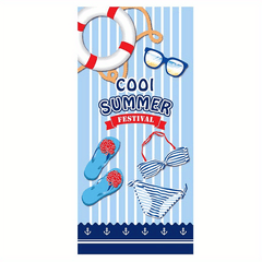 Printed Beach Towel Quick Drying Soft Absorbent Microfiber