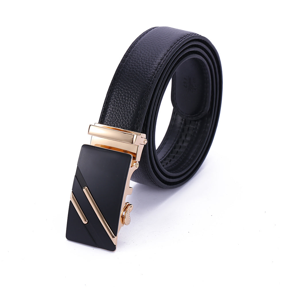 Classic European American Leather Stepping Sideline Feather Edge Belt