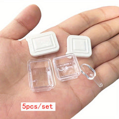 5pcs 1:12 Scale Dollhouse Bento Box Set Miniatures DIY Kitchen Decor