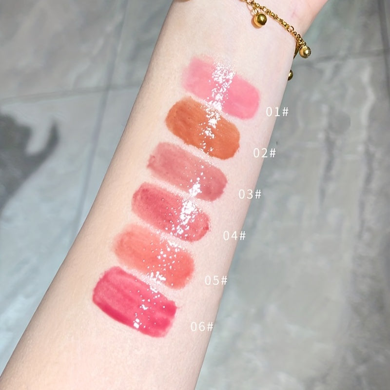 Watermelon & Milk Tea Lip Gloss Plumping Dewy Finish