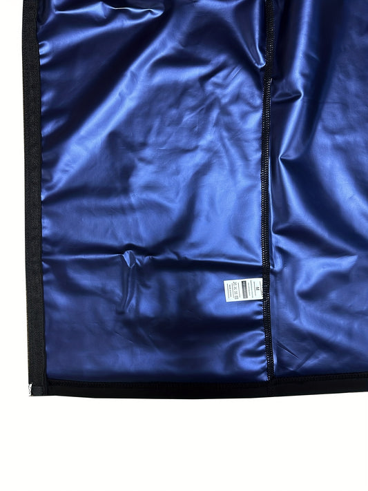 Men's Sweat Sauna Vest Compression Sleeveless Coat For Workout Fitness Gym