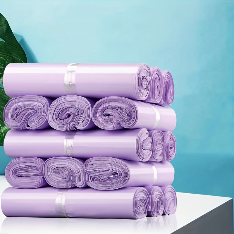 50pcs Purple Mailer Bags Self-seal Mailing Express Bag Envelope Packaging