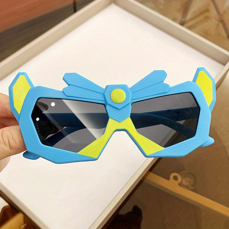 Casual Cartoon Frame Sun Protection Sunglasses for Kids