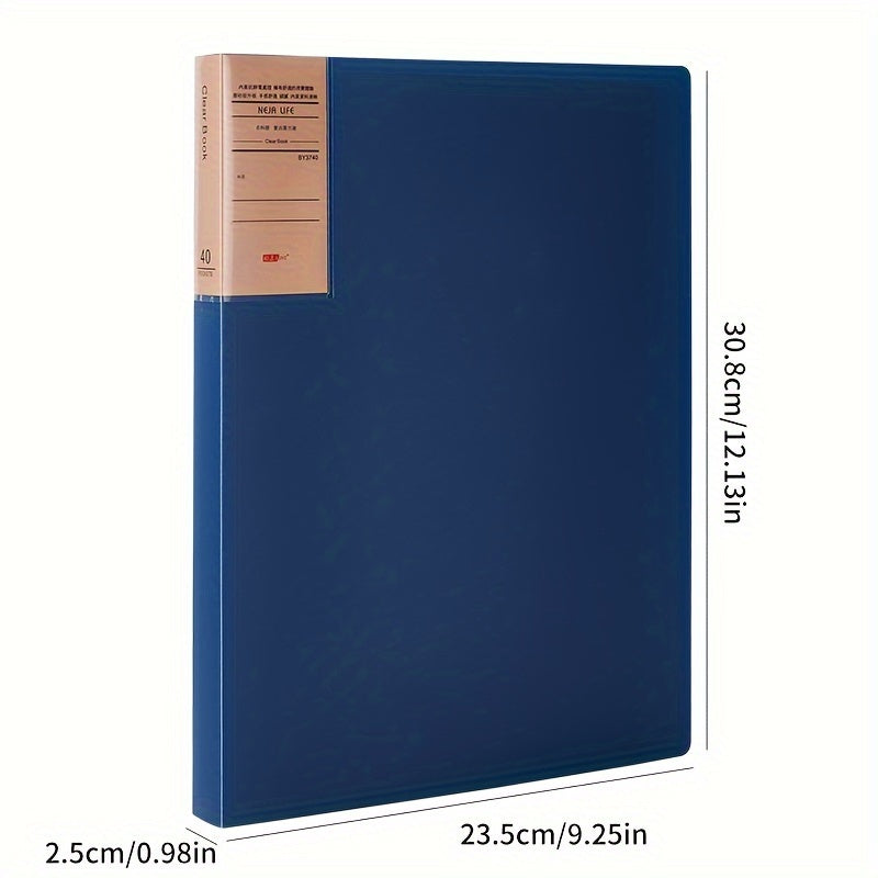 20pcs A4 Document Folder File Storage Folder