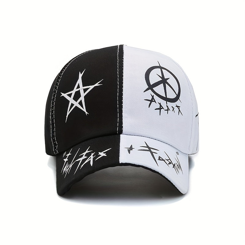 Men's Letter Baseball Cap Sun Shade Hat