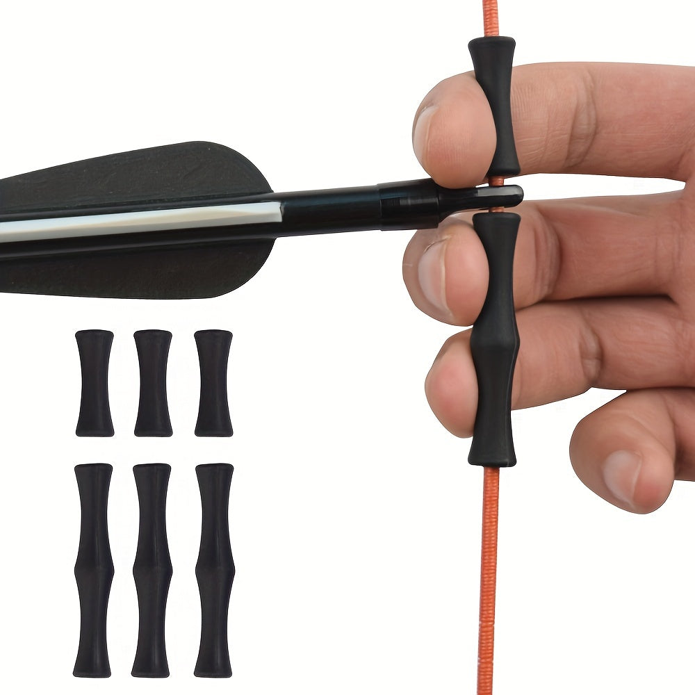 2pcs Archery Finger Tab Soft Finger Guard for Recurve Bow