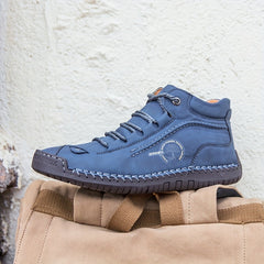 Men's Vintage Lace Up Boots Comfortable Ankle Chukka Boots