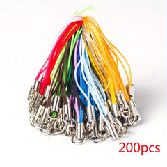 Cell Phone Charm Straps Mobile Phone Lanyards Charm Straps With Hook