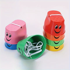 Adjustable Plastic Walking Stilts Monster Feet Toys Set
