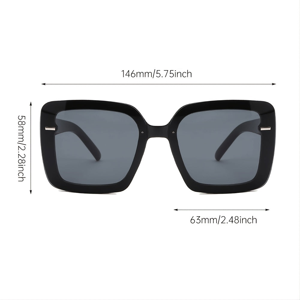 Gradient Oversized Square Sunglasses For Women