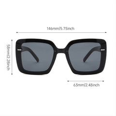 Gradient Oversized Square Sunglasses For Women